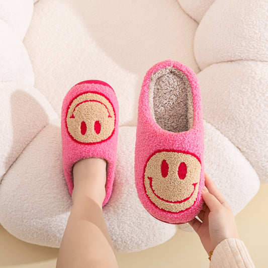 Smiley Face Slippers