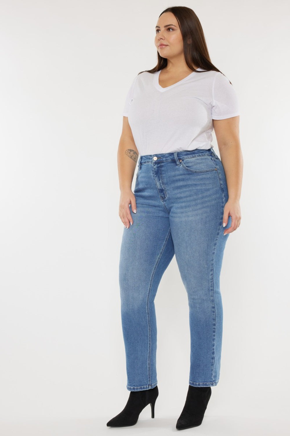 Cat's Whiskers High Waist Jeans