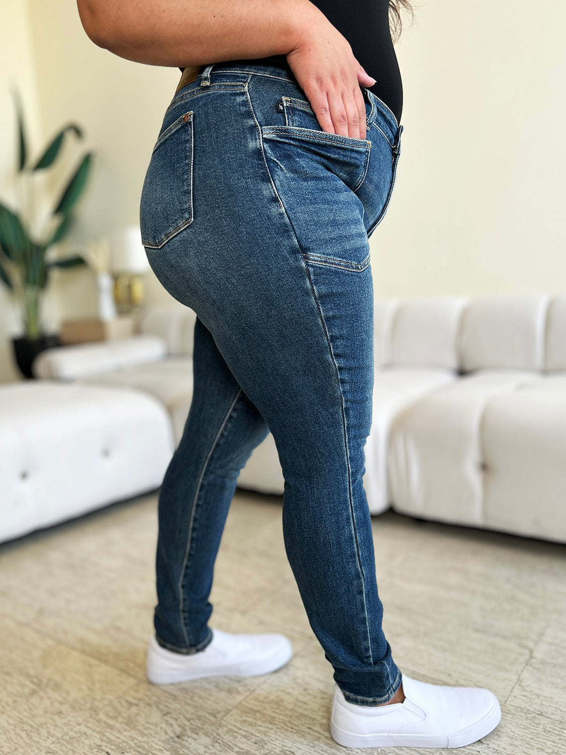 High Waist Skinny Jeans