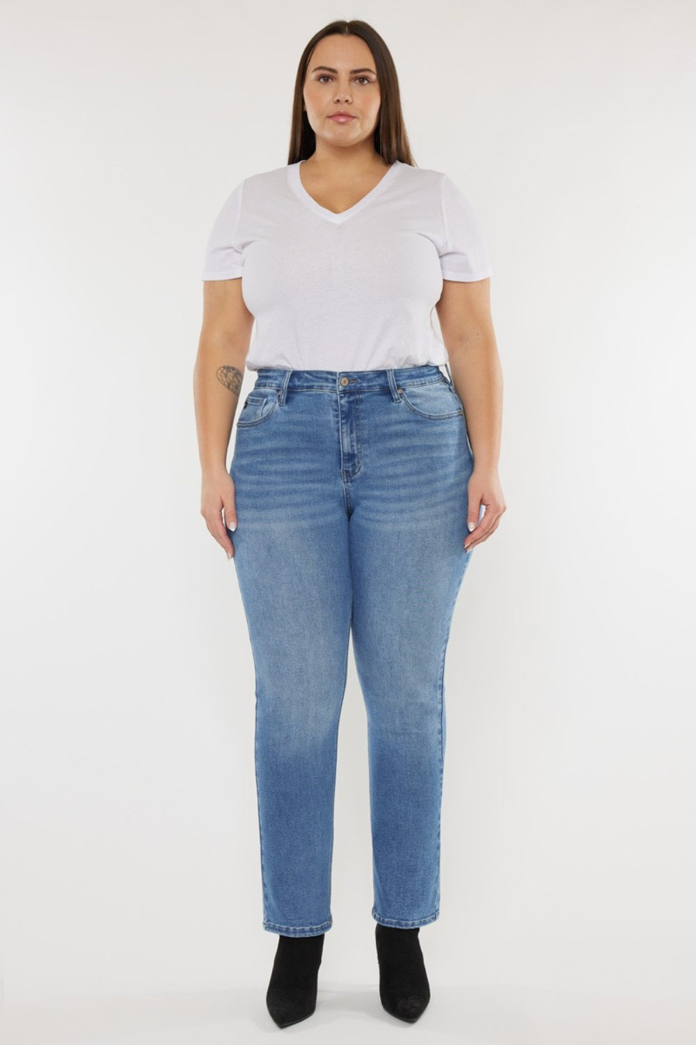 Cat's Whiskers High Waist Jeans