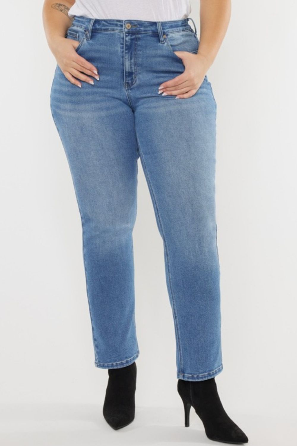 Cat's Whiskers High Waist Jeans