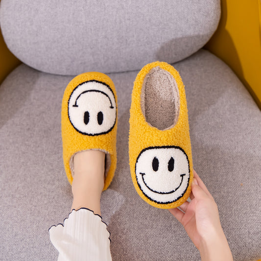 Smiley Face Slippers