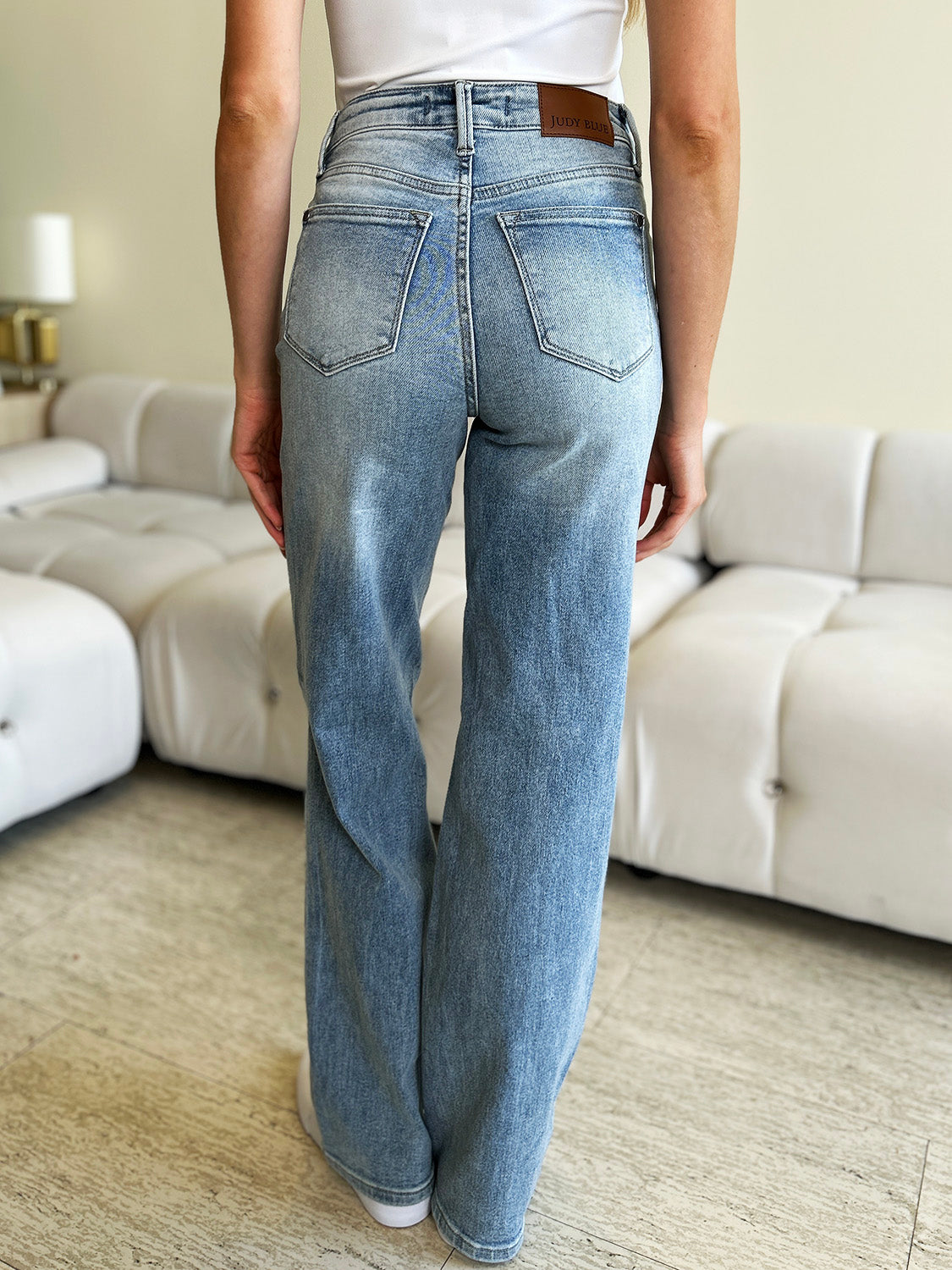 High Waist Wide Leg Jeans