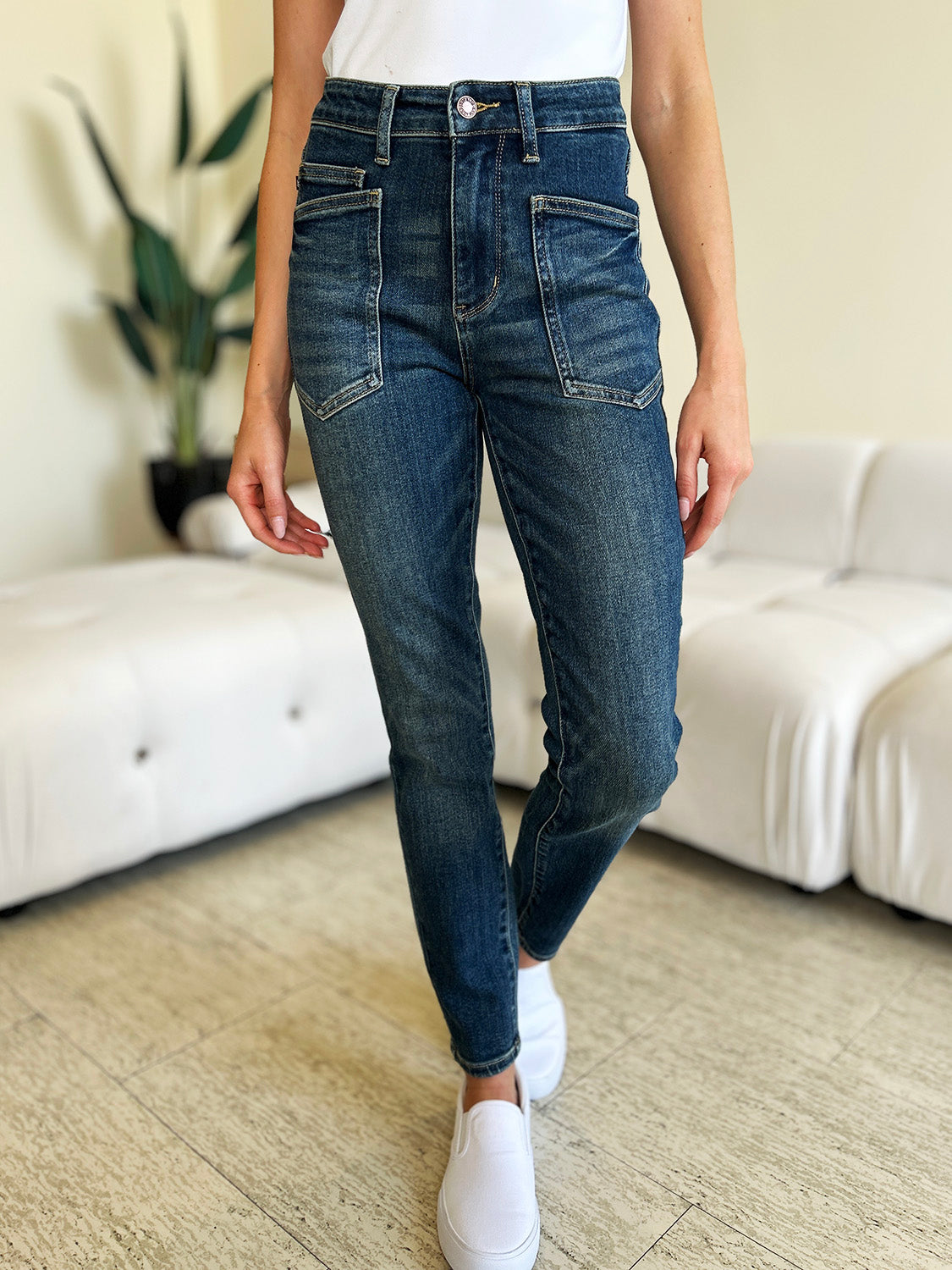 High Waist Skinny Jeans