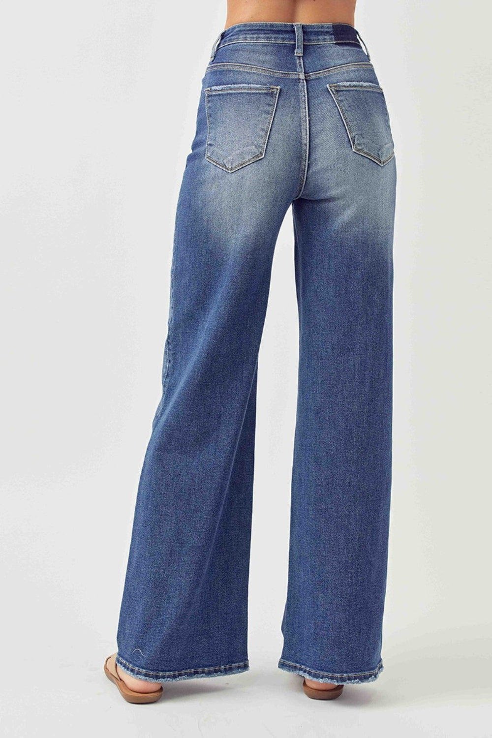 High Rise Wide Leg Jeans