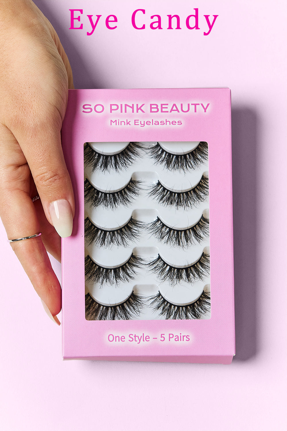 Mink Eyelashes 5 Pairs