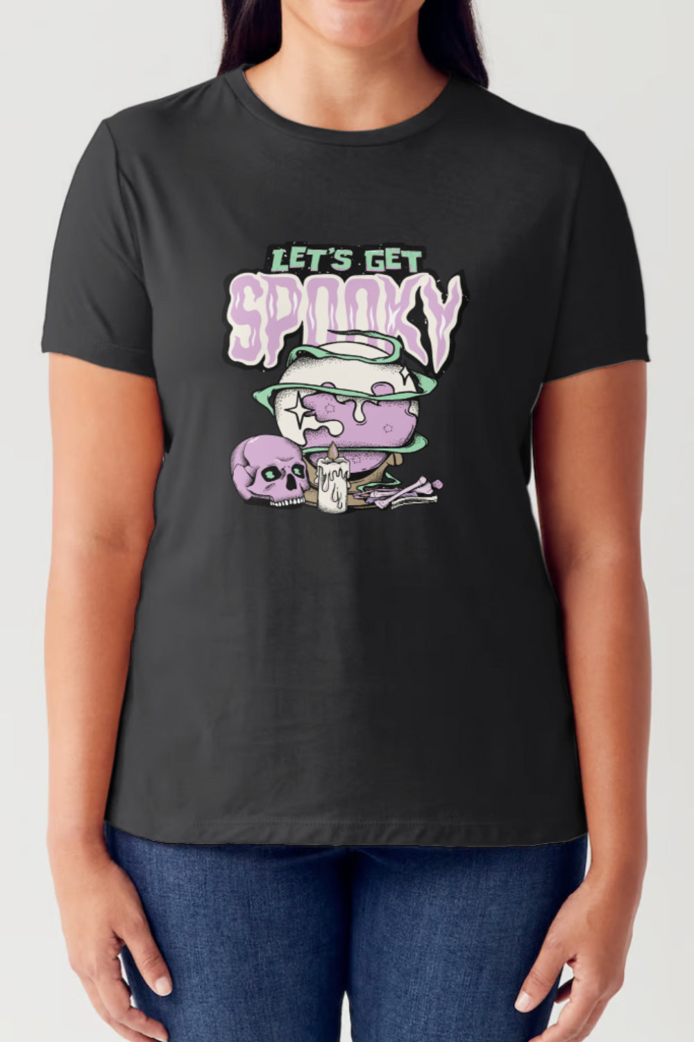 LET'S GET SPOOKY Short Sleeve T-Shirt