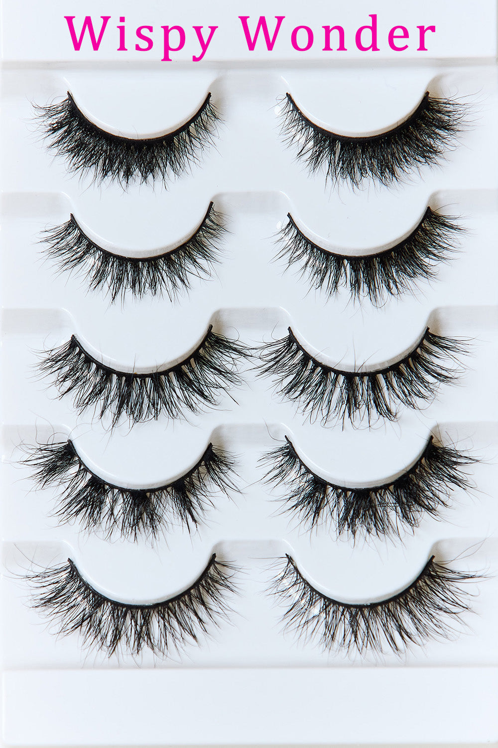 Mink Eyelashes Variety Pack 5 Pairs