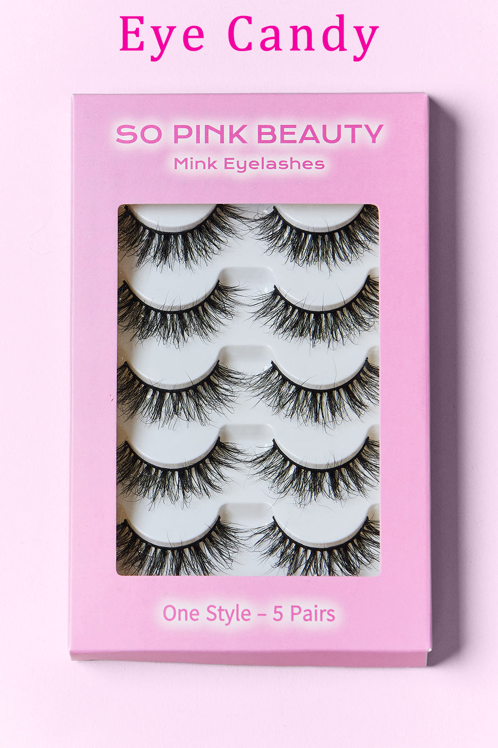 Mink Eyelashes 5 Pairs